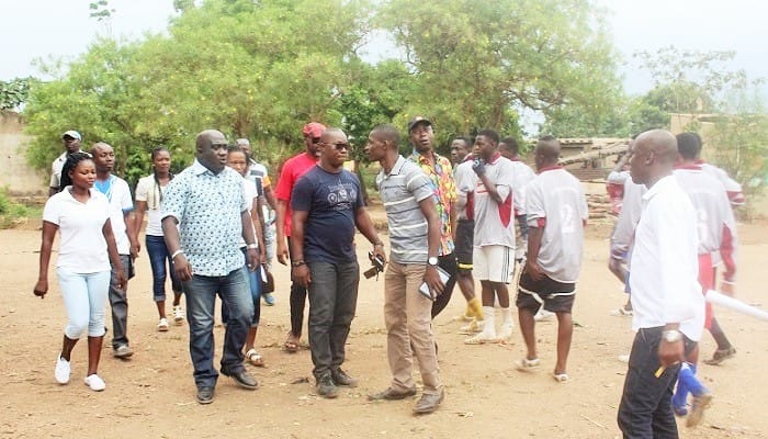 William Aldo Ettien à Broukro (Bouaké)