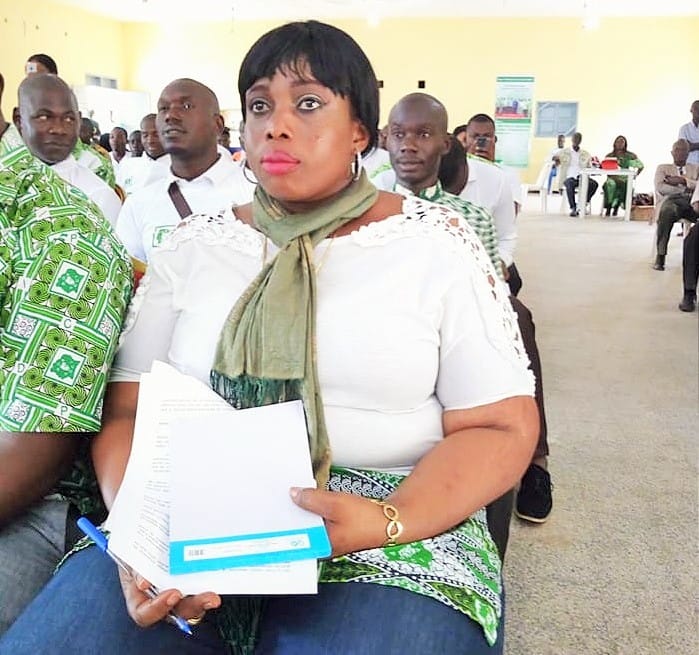Amenan Hortense N'Guessan, SG de la JPDCI urbaine