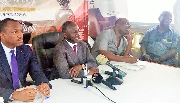 Adama Bictogo ce 02 mai 2018, à la tribune de L'Intelligent d'Abidjan
