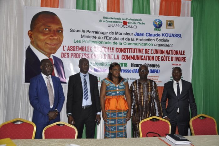 Fédération des professionnels de la Communication de Côte d'Ivoire - Fenaprocom-Ci. 