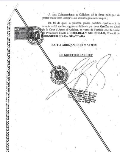 Le congrès du MFA à Yamoussoukro a été interdit depuis Abidjan