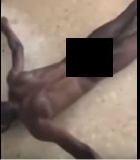 Image extraite de la vidéo postée sur les réseaux sociaux par l'artiste