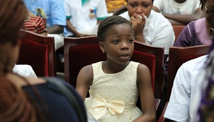 Grâce Guinon, l'avant-dernière des quatre enfants du pasteur Claver Désiré Guinon dit Dezy Champion