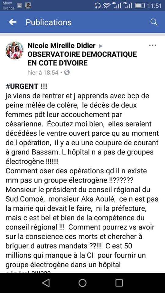 L'intox est partie de ce post
