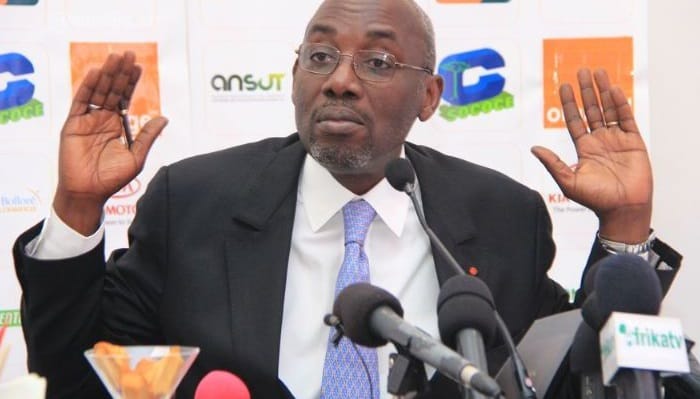 Sidy Diallo, président de la FIF