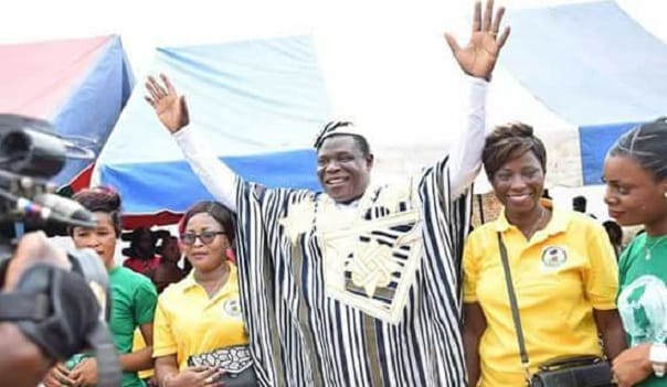 Basile Junior Gouali Dodo, candidat déclaré à la présidentielle de 2020