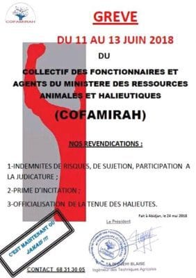 Les grévistes disent maintenir leur mouvement de grève, en dépit du démenti du ministère des Ressources animales et halieutiques
