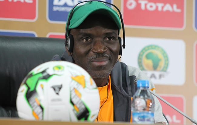 Kamara Ibrahim, entraîneur de l'équipe nationale de football de Côte d'Ivoire