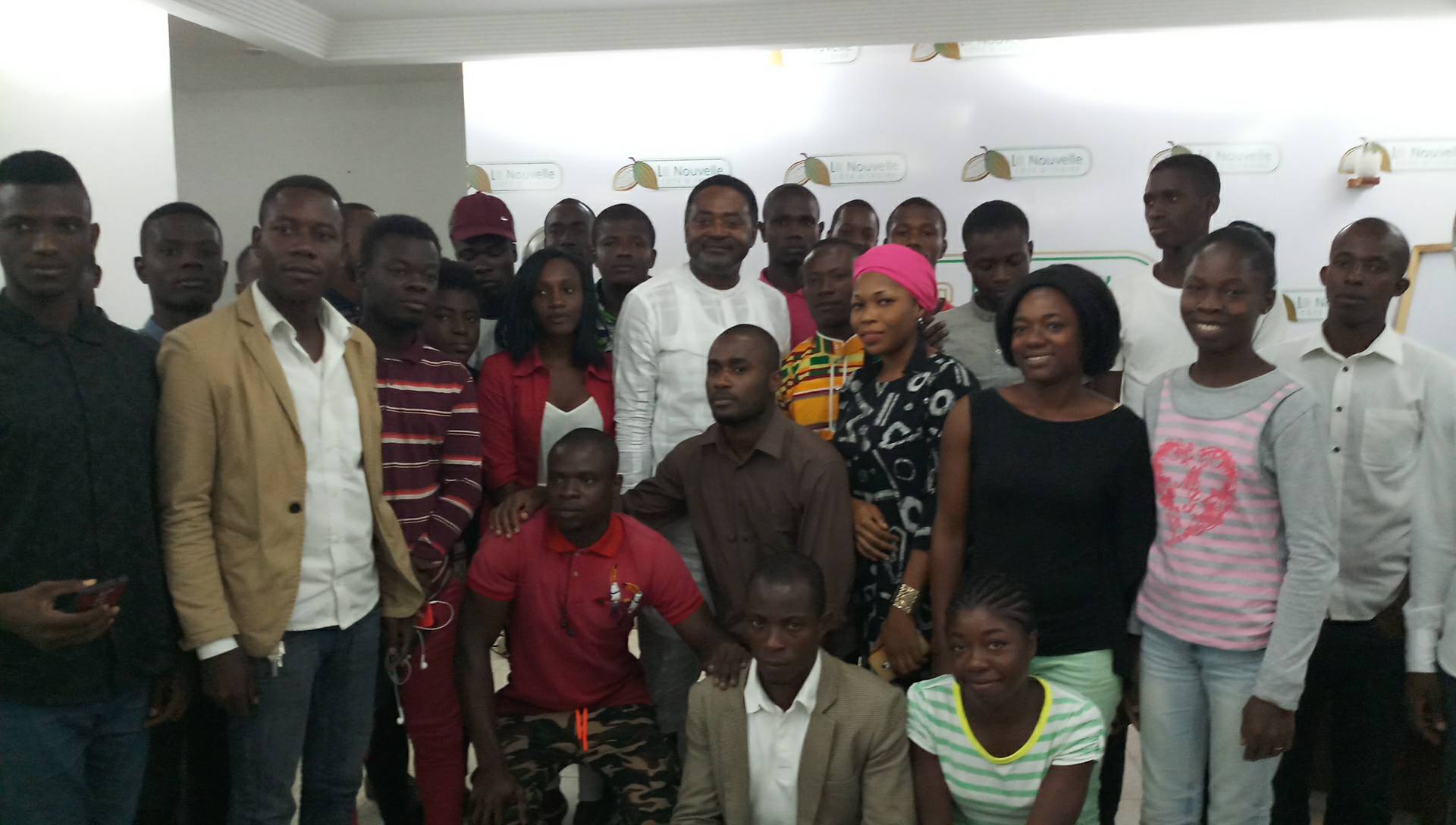 Rencontre Gnamien Konan et Etudiants