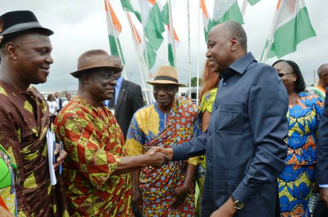 La notabilité de Gagnoa a réservé un accueil cordial au premier ministre Amadou Gon Coulibaly