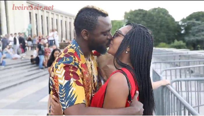 Kedjevara et sa fiancée, juste après la demande en mariage