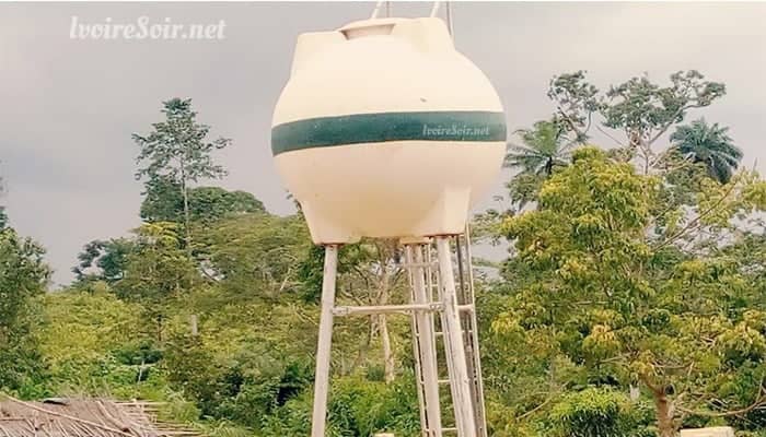 La fondation ICI a offert un château d'eau à