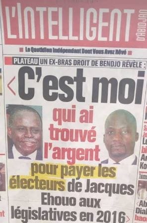 Albert N'Cho a fait une sortie en soutien à Fabrice Sawegnon