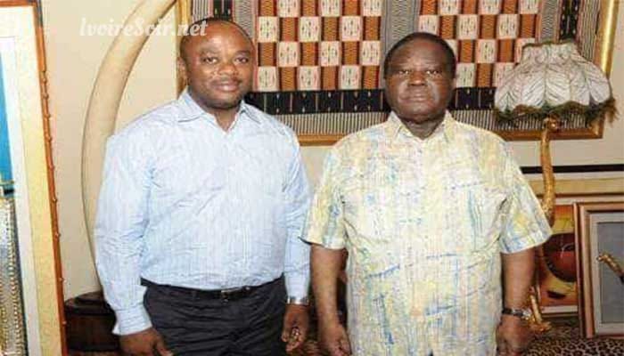 Sylvestre Emmou et Henri Konan Bédié