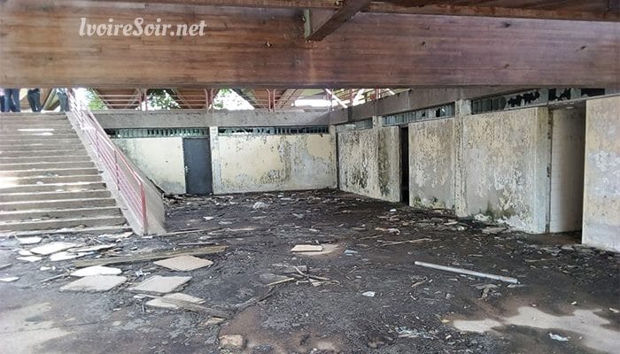 Vue de l'intérieur du Lycée scientifique de Yamoussoukro