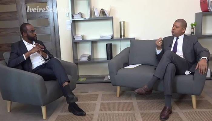 Entretien Jean-Louis Billon et André Silver Konan