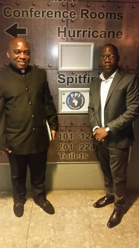 De passage à Johannesburg, Ahoua Don Mello a participé le dimanche 2 juin 2019, à un échange avec les militants FPI en Afrique du Sud.