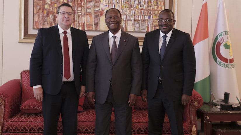 Fin de mission pour Pierre Laporte et Babacar Cissé en Côte d’Ivoire