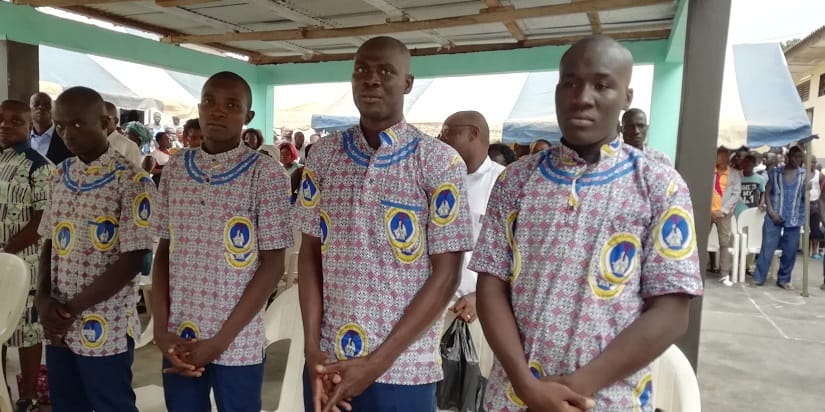 Abengourou: Sept prisonniers reçoivent le sacrement du baptême