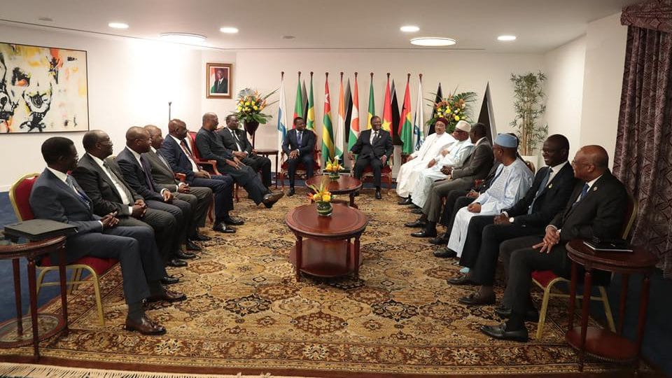 Abidjan: les images du 21ème Sommet de l’UEMOA le 12 juillet 2019