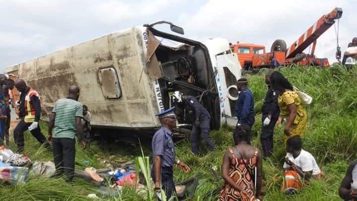 Côte d’Ivoire: Grave accident sur l’autoroute du Nord le dimanche 1er septembre 2019