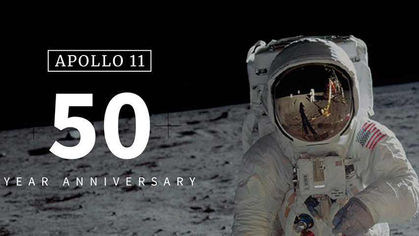 Premier pas sur la Lune, 50 ans déjà