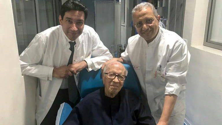 Tunisie: Béji Caïd Essebsi a quitté l’hôpital