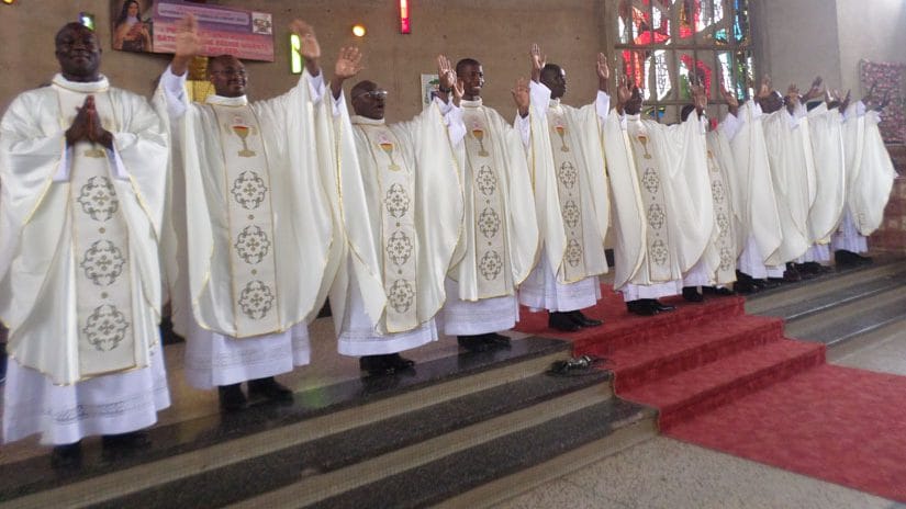 Bouaké: ordination de 11 nouveaux prêtres