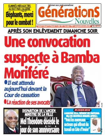Générations Nouvelles du 12 juillet 2019