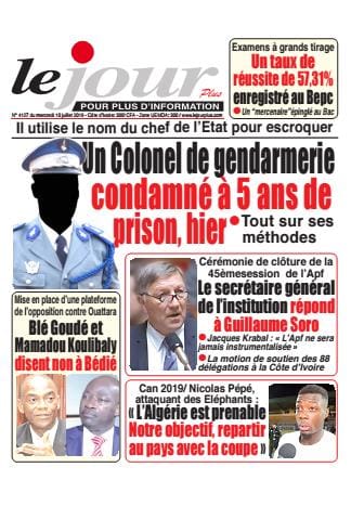 Le jour du 10 juillet 2019