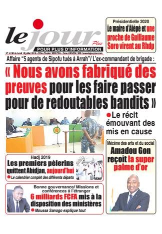 Le jour du 15 juillet 2019