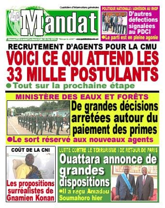 Le Mandat du 12 juillet 2019