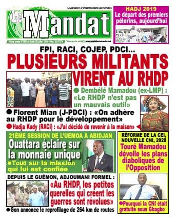 Le Mandat du 15 juillet 2019