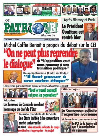 Le Patriote du 11 juillet 2019