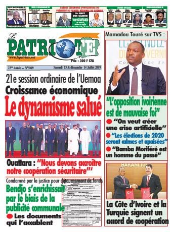 Le Patriote du 13 juillet 2019