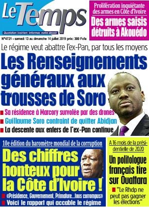 Le Temps du 13 juillet 2019