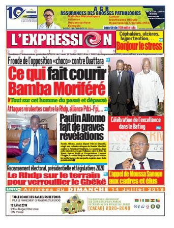 L'Expression du 15 juillet 2019