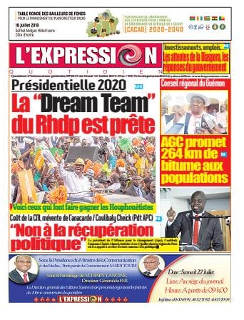 L'Expression du 16 juillet 2019
