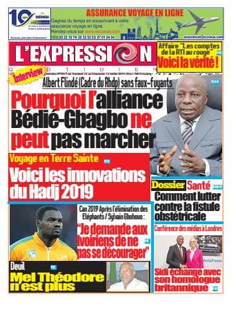 L'Expression du 12 juillet 2019