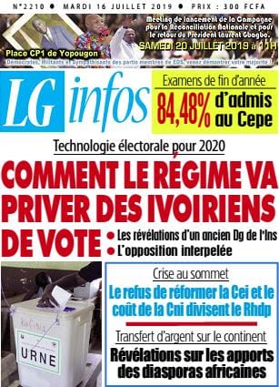 LG Infos du 16 juillet 2019