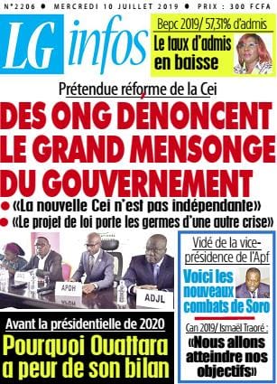 LG Infos du 10 juillet 2019