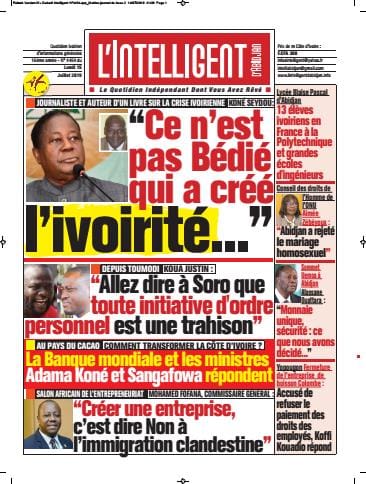 L'Intelligent du 15 juillet 2019