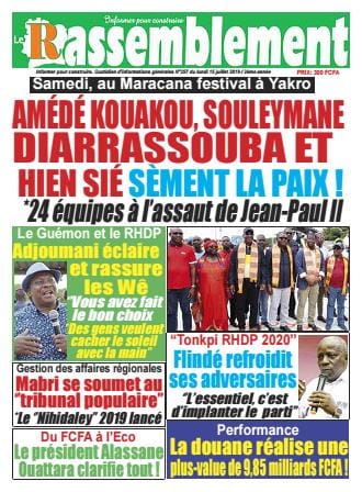 Le Rassemblement du 15 juillet 2019