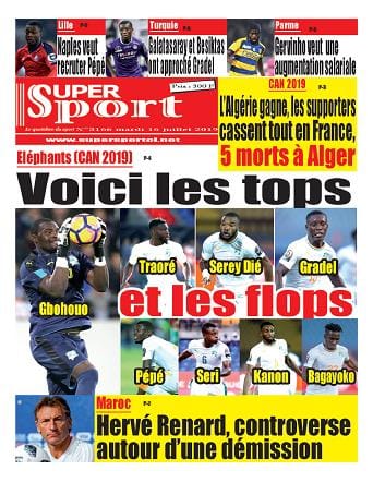 Super Sport du 16 juillet 2019