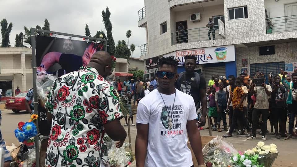 Stars aux funérailles d’Arafat: Arrivée de Tenor à Abidjan