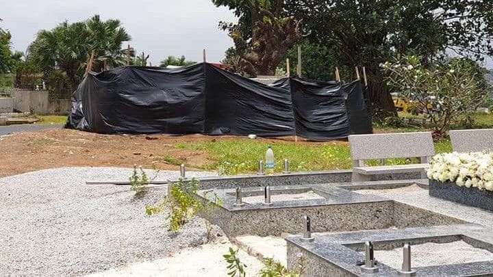 Sacré Yôrôbô! l’Etat fait bitumer la route du cimetière de Williamsville jusqu’à la tombe d’Arafat