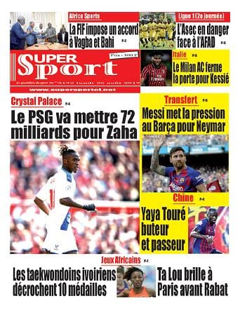 Super Sport du 26 août 2019