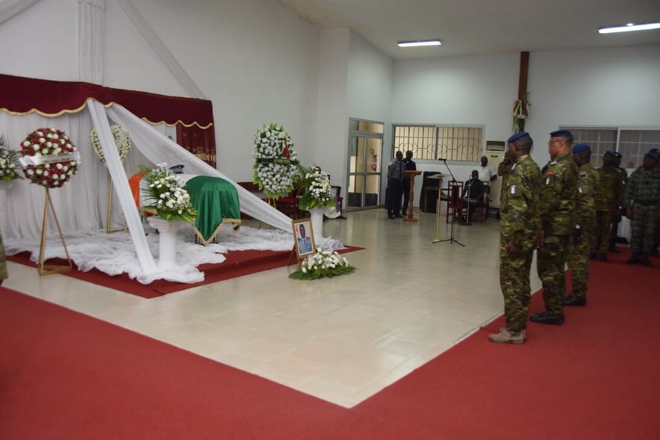 levée de corps de MDL Tiekou Anderson tué à Yopougon par des "Gnambros"