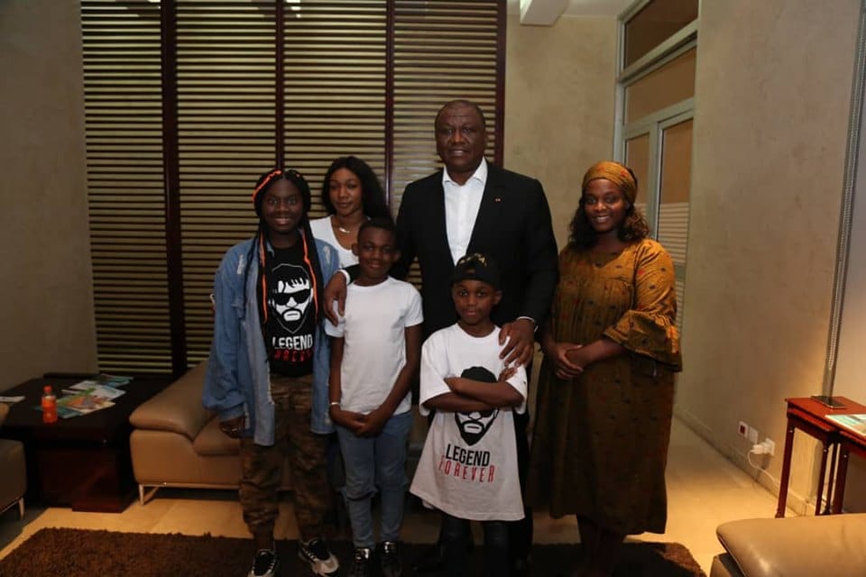 Les enfants d'Arafat chez Hamed Bakayoko avant leur départ