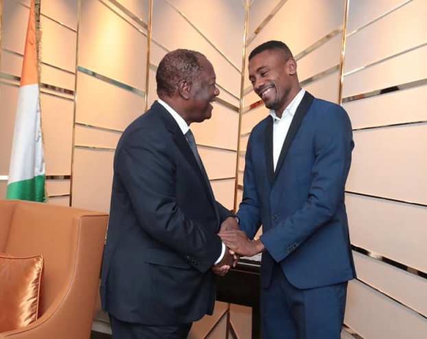 Salomon Kalou chez Ouattara à Berlin